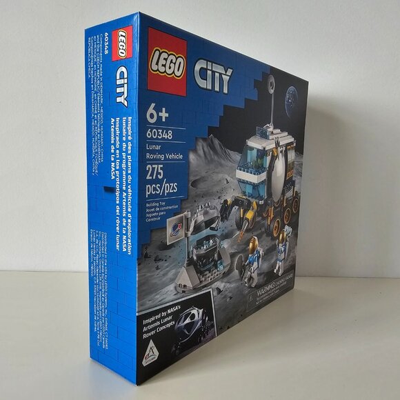 NIB LEGO 60348 CITY Lunar Roving Vehicle 275pcs FACTORY SEALED! RETIRED! - Picture 2 of 6